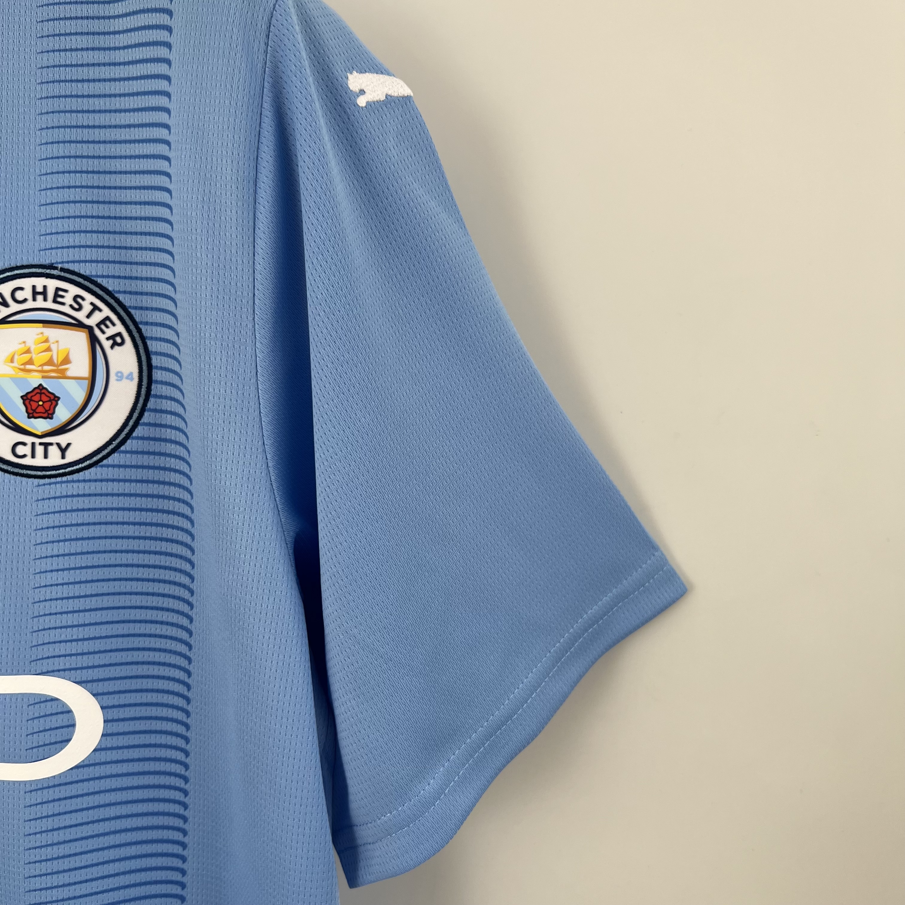 2023/2024 Manchester City Home Football Shirt (Fans)