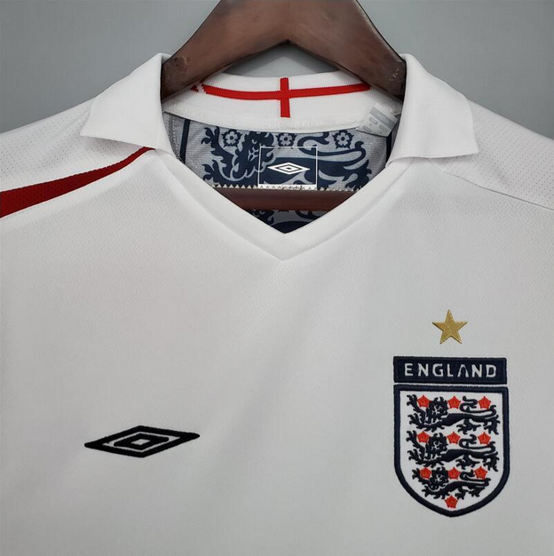 2006 England home  Retro Football Soccer jerseys