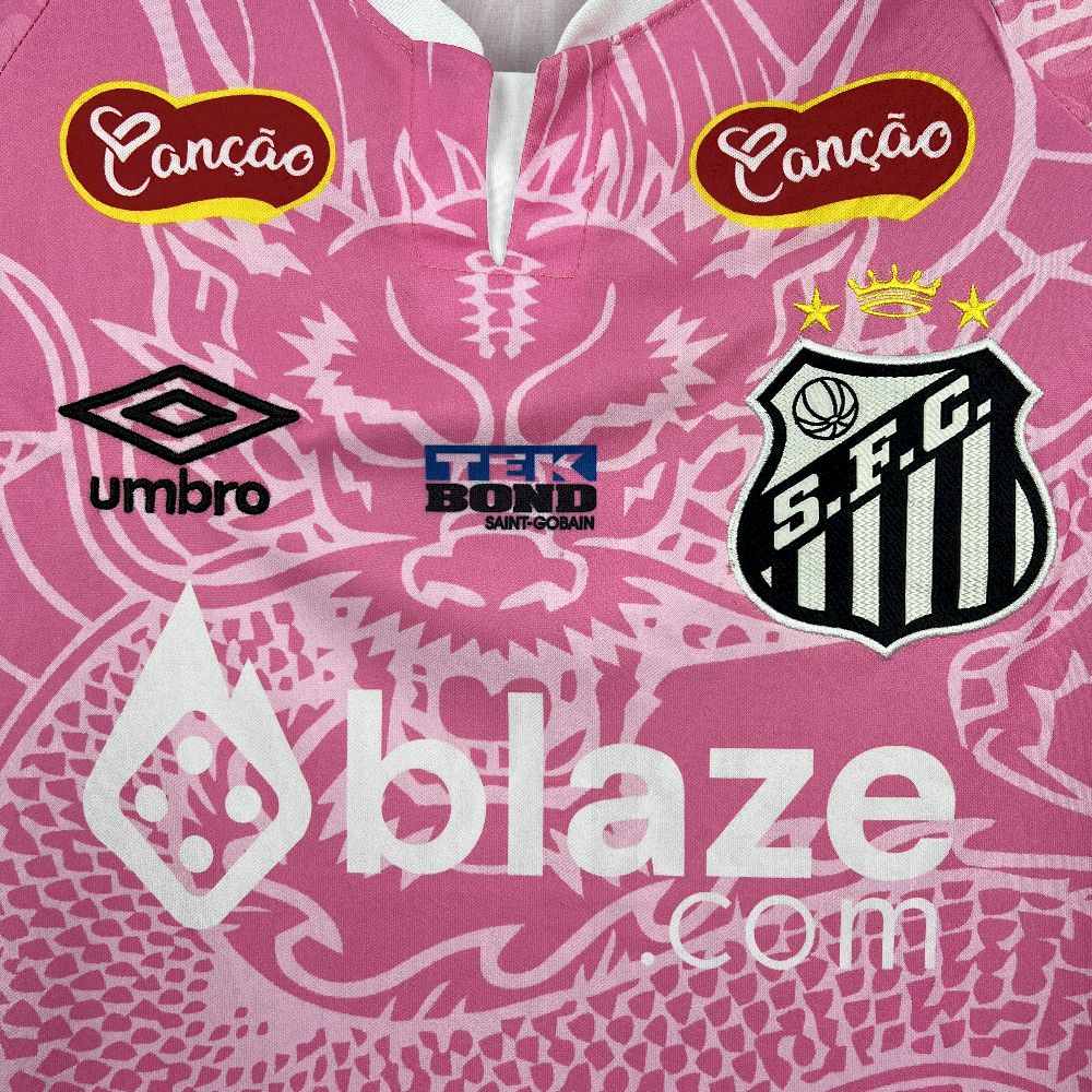 2025/2026 Santos Dragon Rose Special Edition Football Shirt (Fan Edition)
