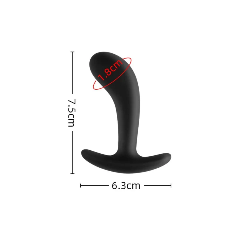 Finger - Silicone Anal Plug Set - Prostate Sex Toy