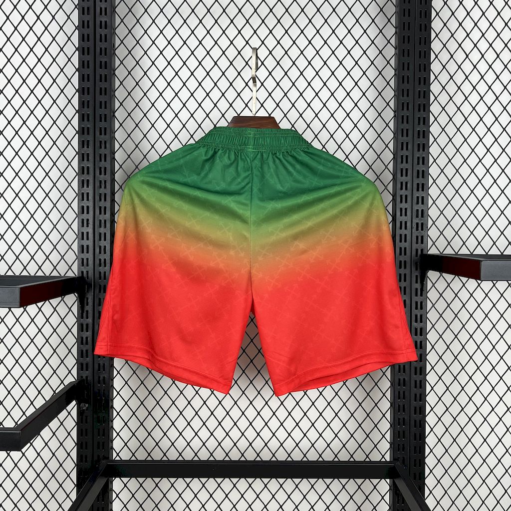 2025/2026 AC Milan Joint Edition Of Red And Green Shorts