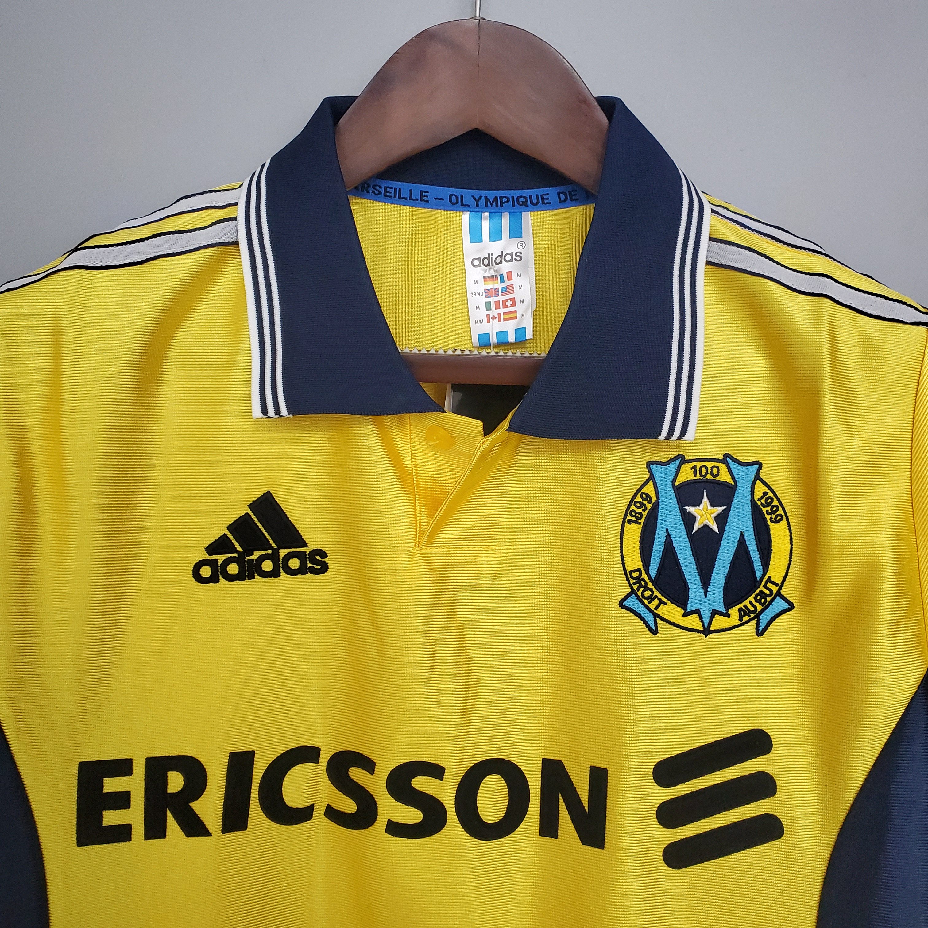 1998/1999 Marseille Away Retro Football Shirt