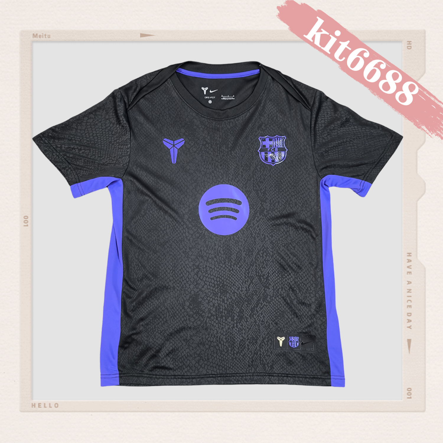 2025/2026 Barcelona Pre-match training suit Football Shirt (Fans)