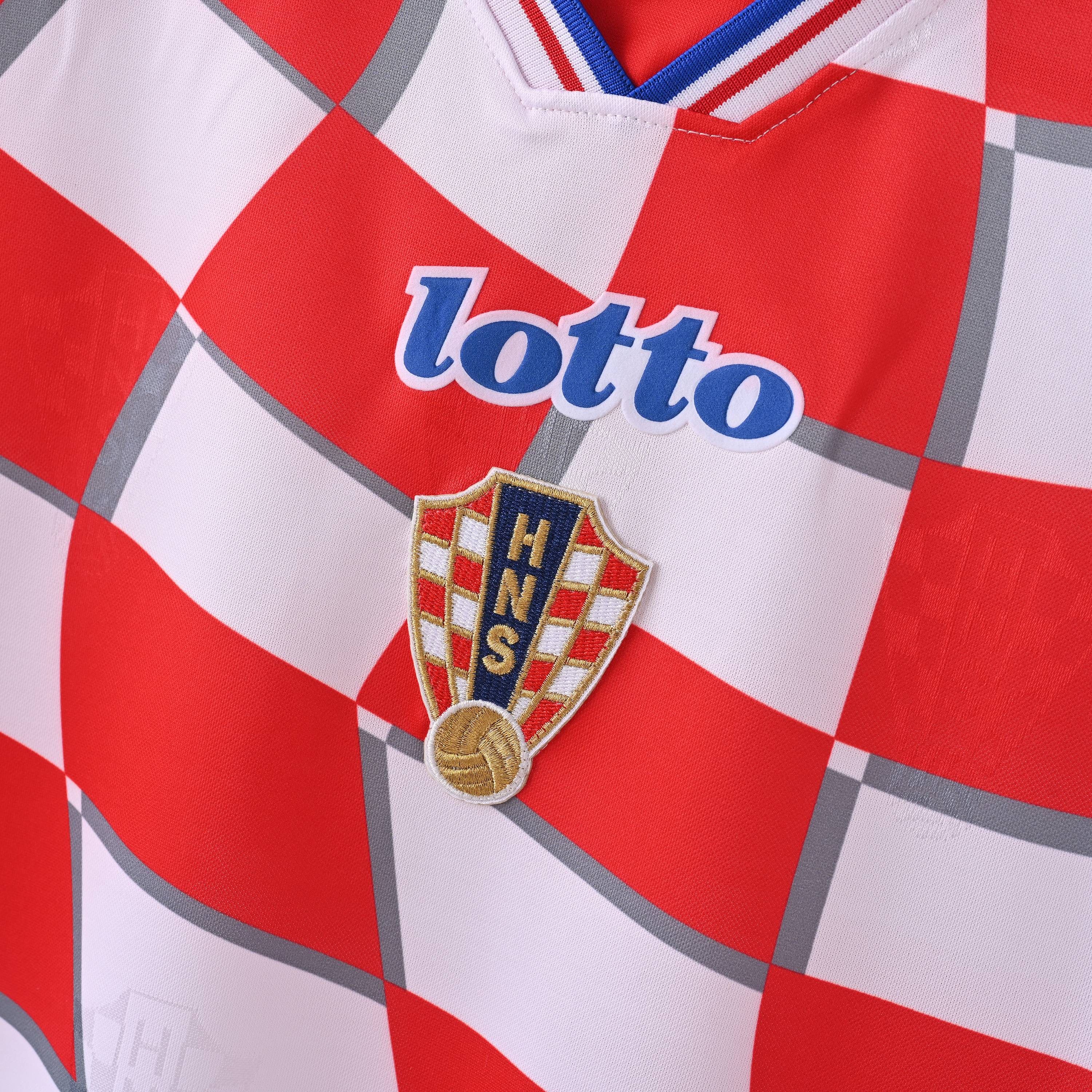 1998 Croatia home football shirt（Retro）
