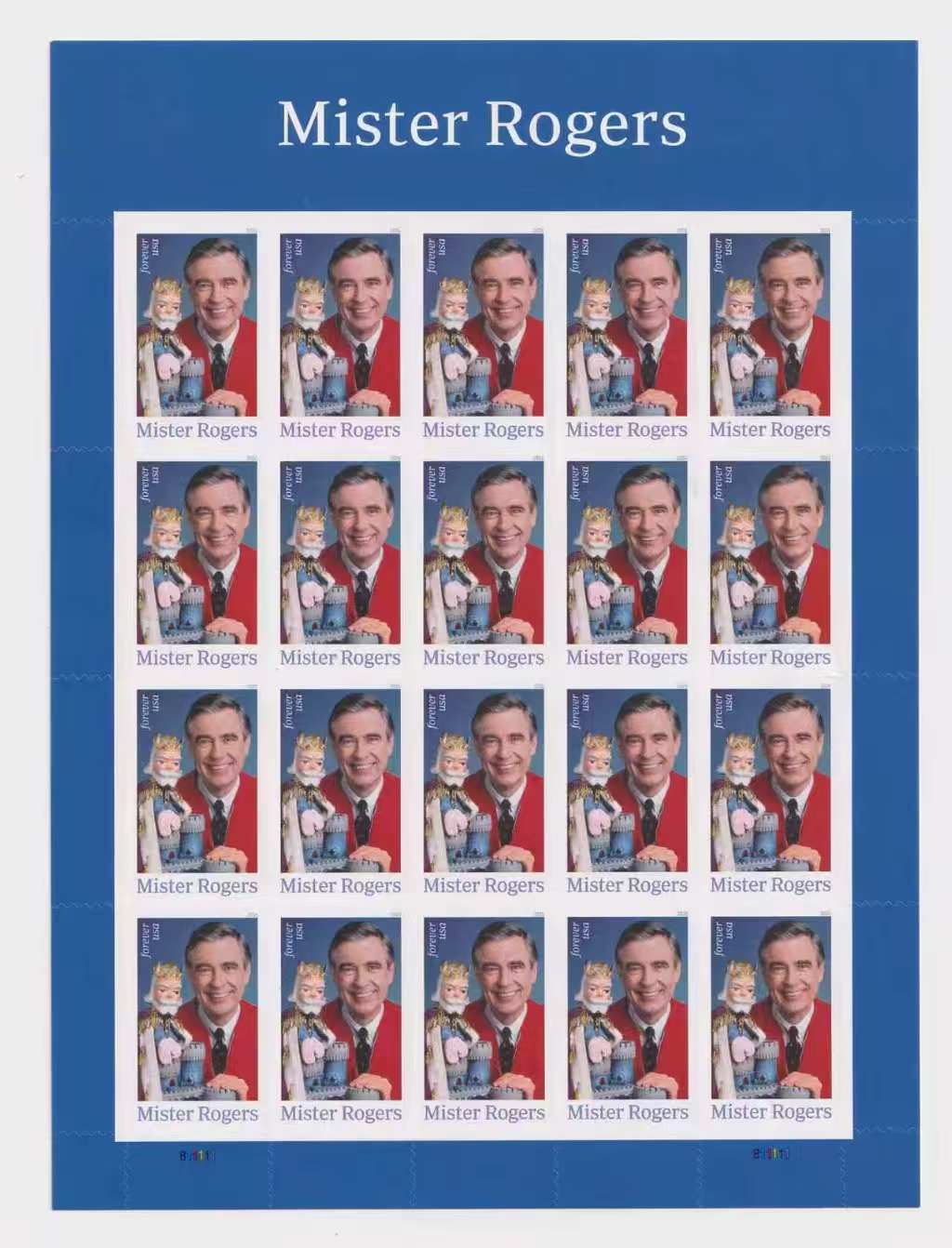 Mister Rogers Stamps