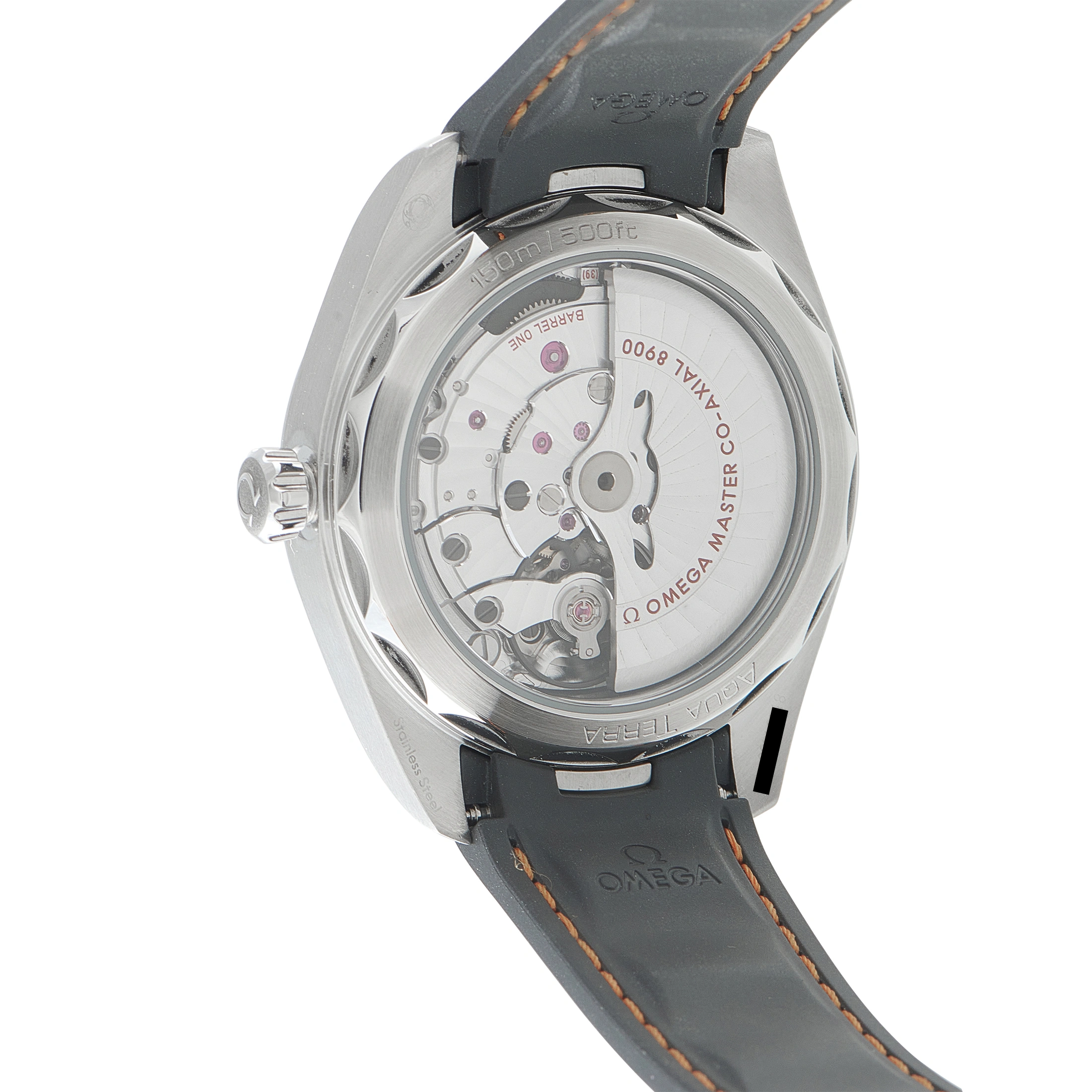 OmegaSeamaster Aqua Terra Steel on Rubber Watch 220.12.41.21.02.002