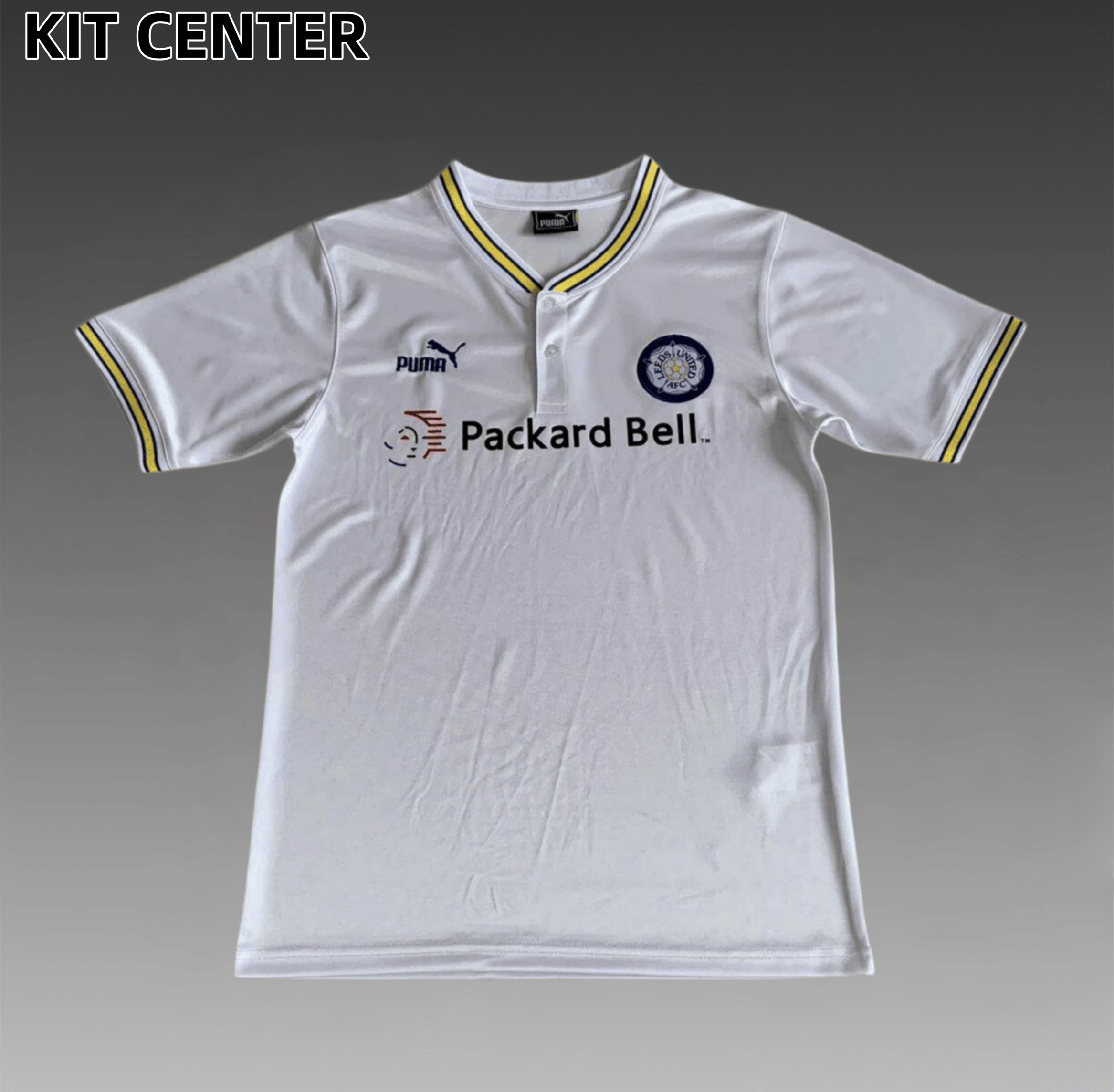 1998 Leeds United Home Retro Football Shirt
