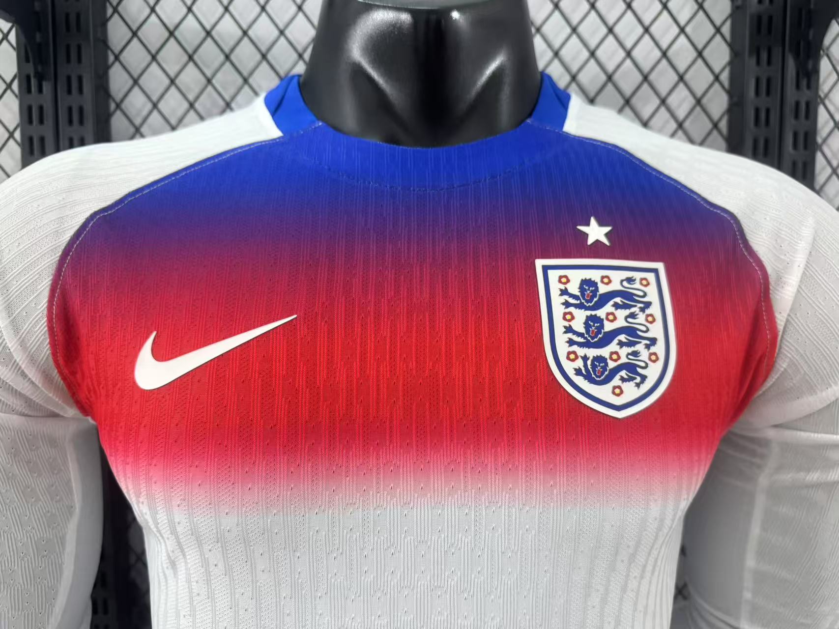 2025/2026 England Home Long Sleeve Football Jersey (Players)