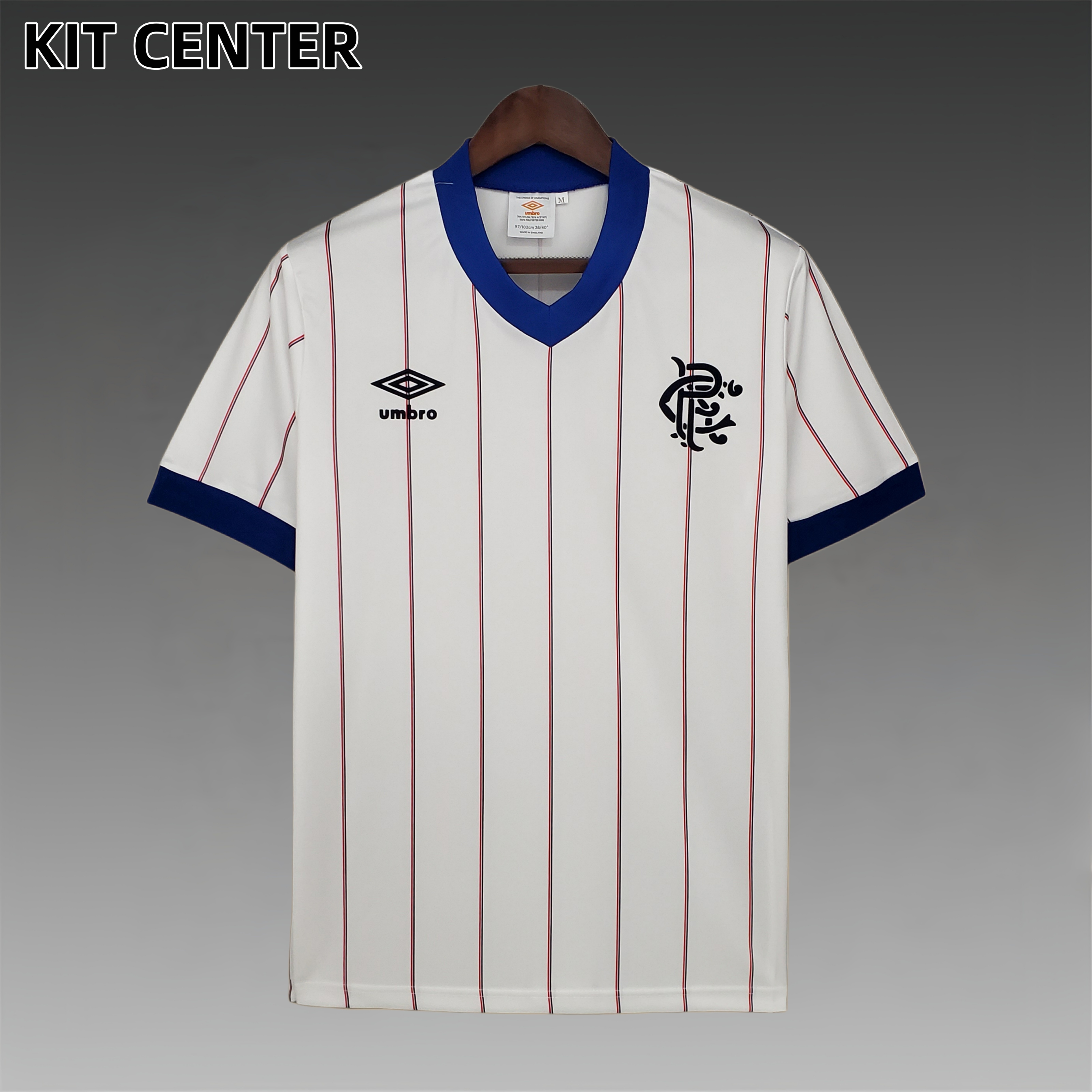 1982/1983 Glasgow Rangers Away Retro Football Shirt