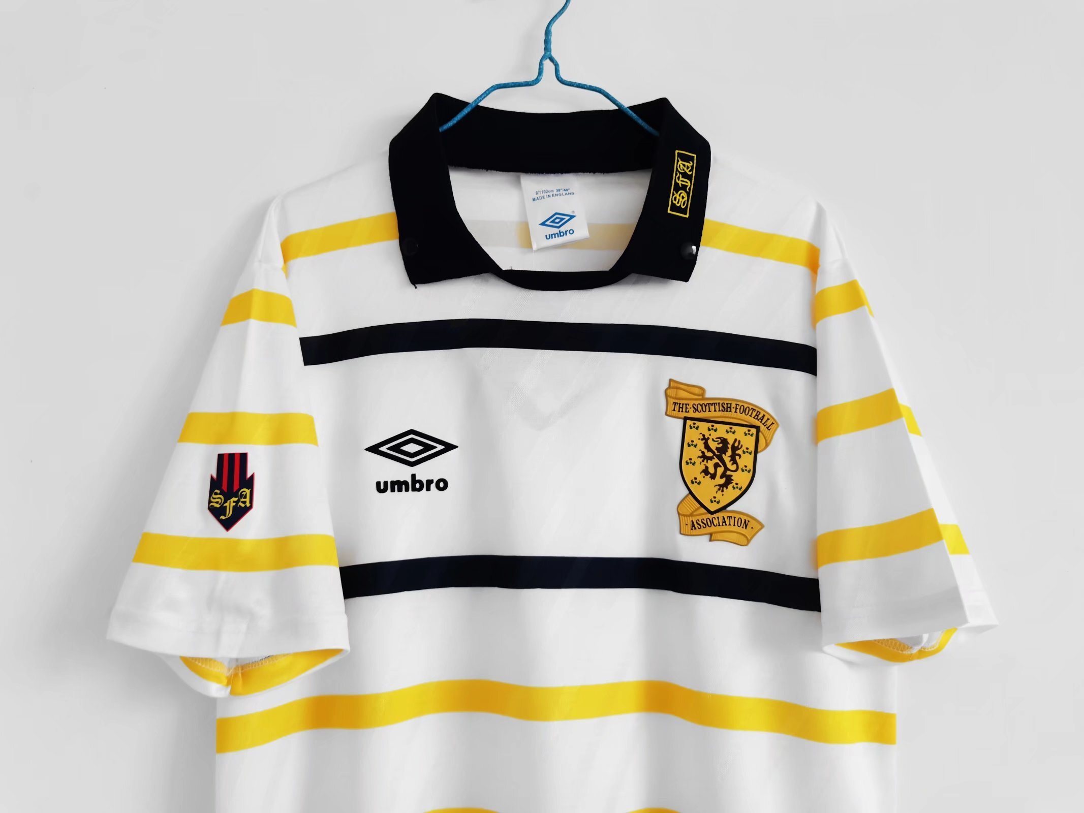 1989/1990 Scotland away football shirt（Retro）