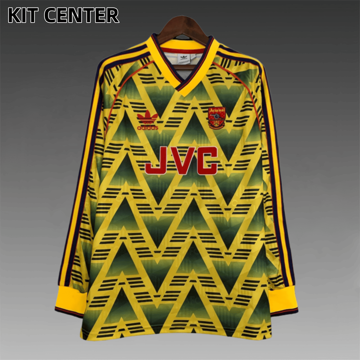91/93 Arsenal Away Retro Long Sleeve Football Shirt