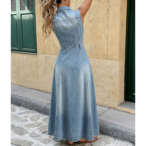 A-LIJN DENIM MIDIJURK