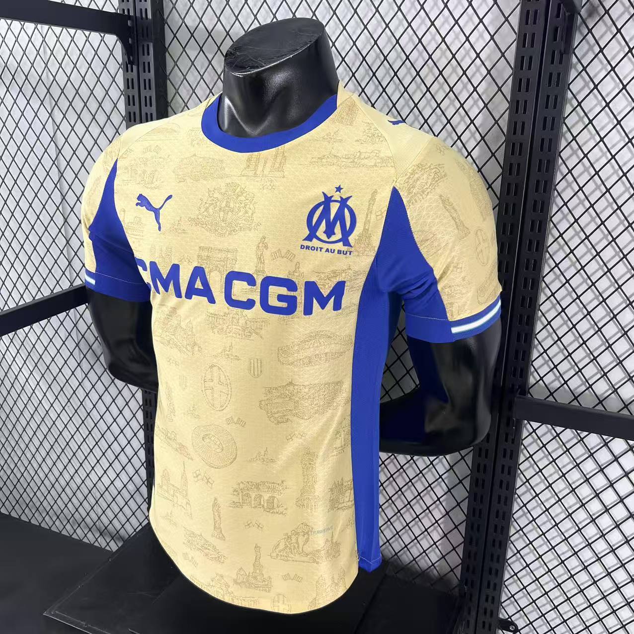 2025/2026 Marseille Third Football Shirt (Player Edition)