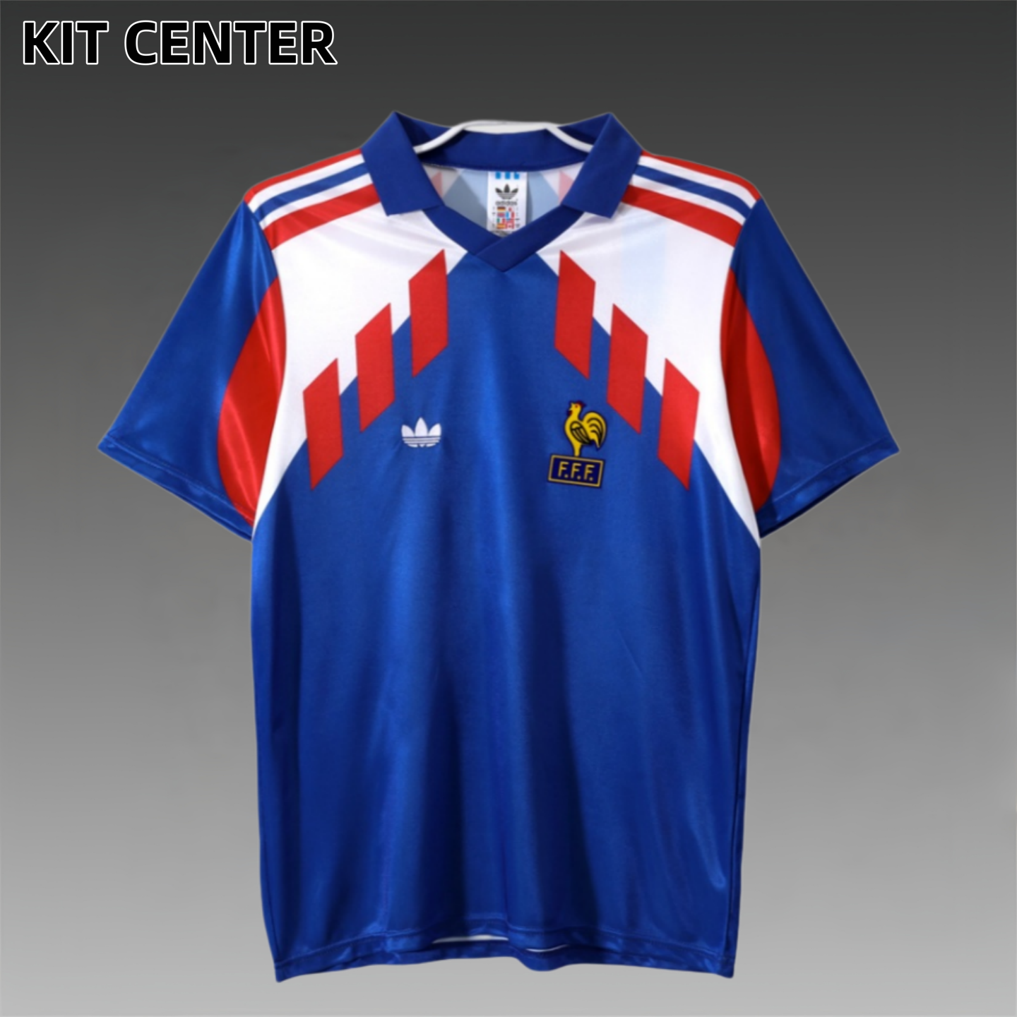 1990 France Home Retro Football Shirt
