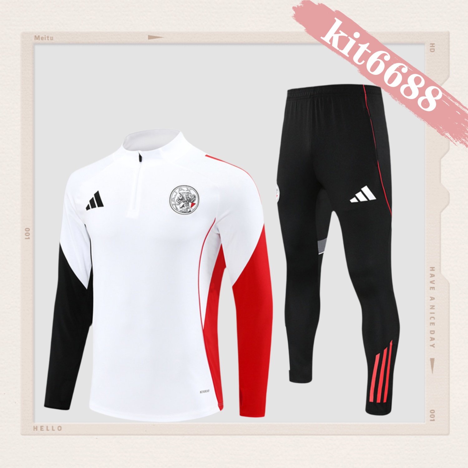 2025/2026 Ajax Adult Half Zip Training Suit (Adult Kit)