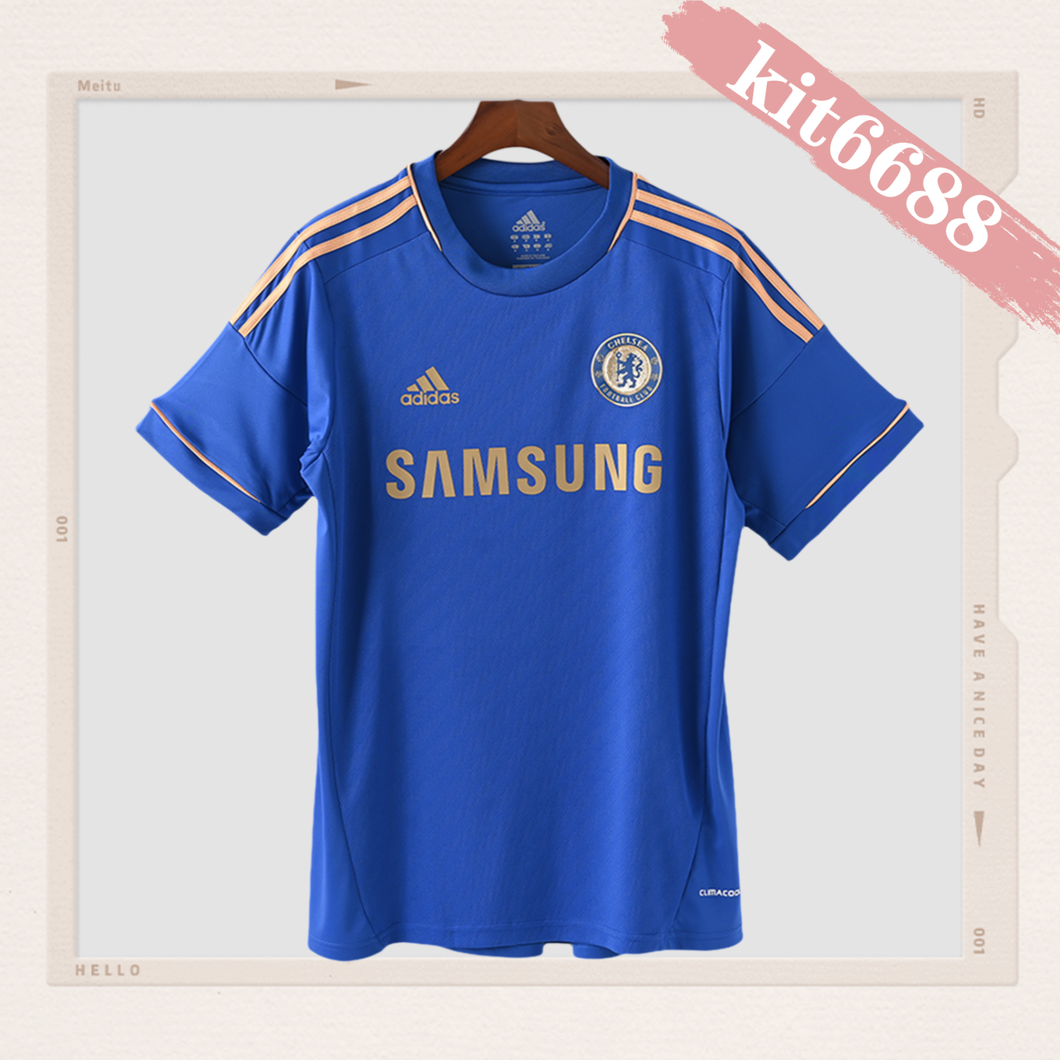 2012/2013 Chelsea Retro Second Home Football Shirt (Fans)