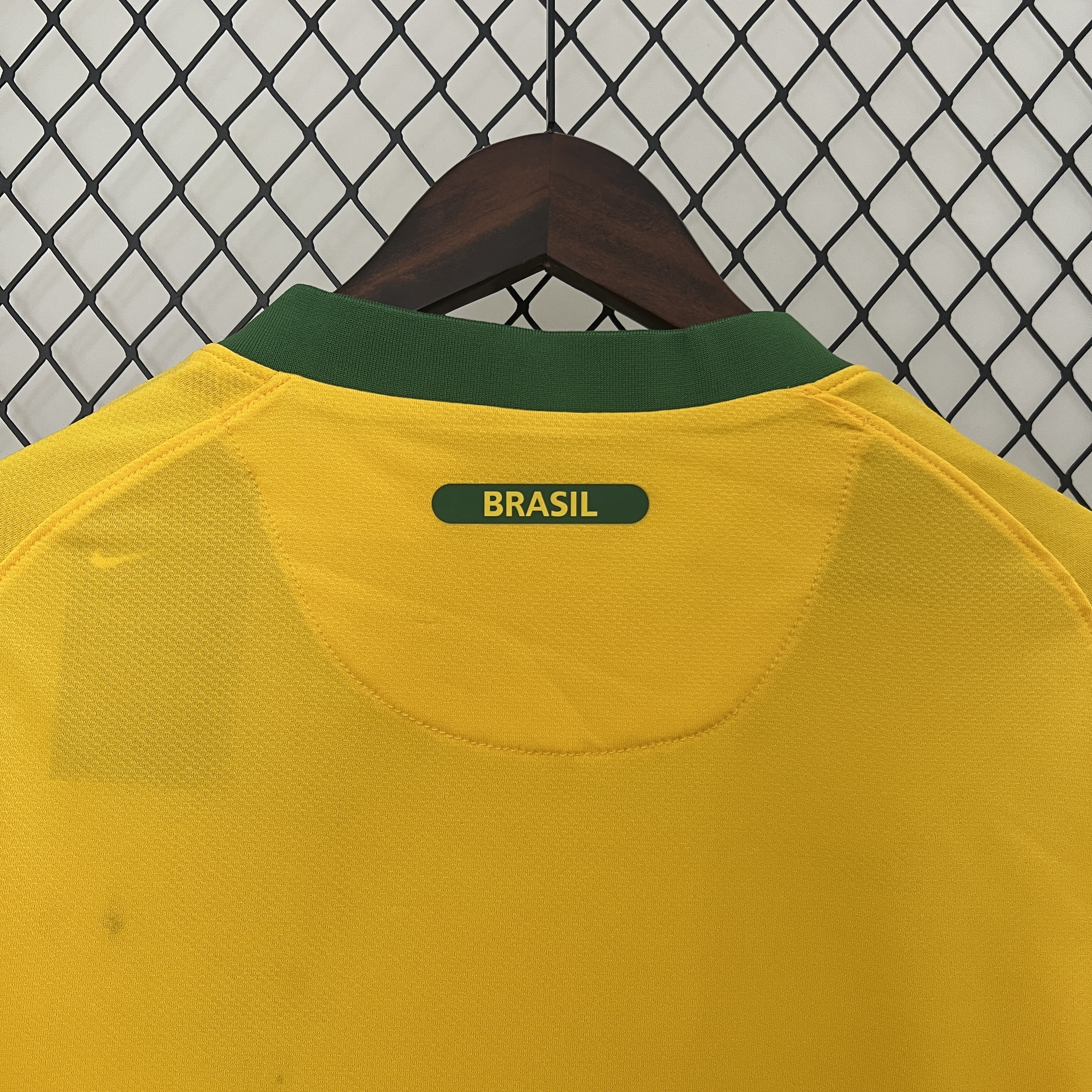 2010 Brazil home Retro Football Shirt