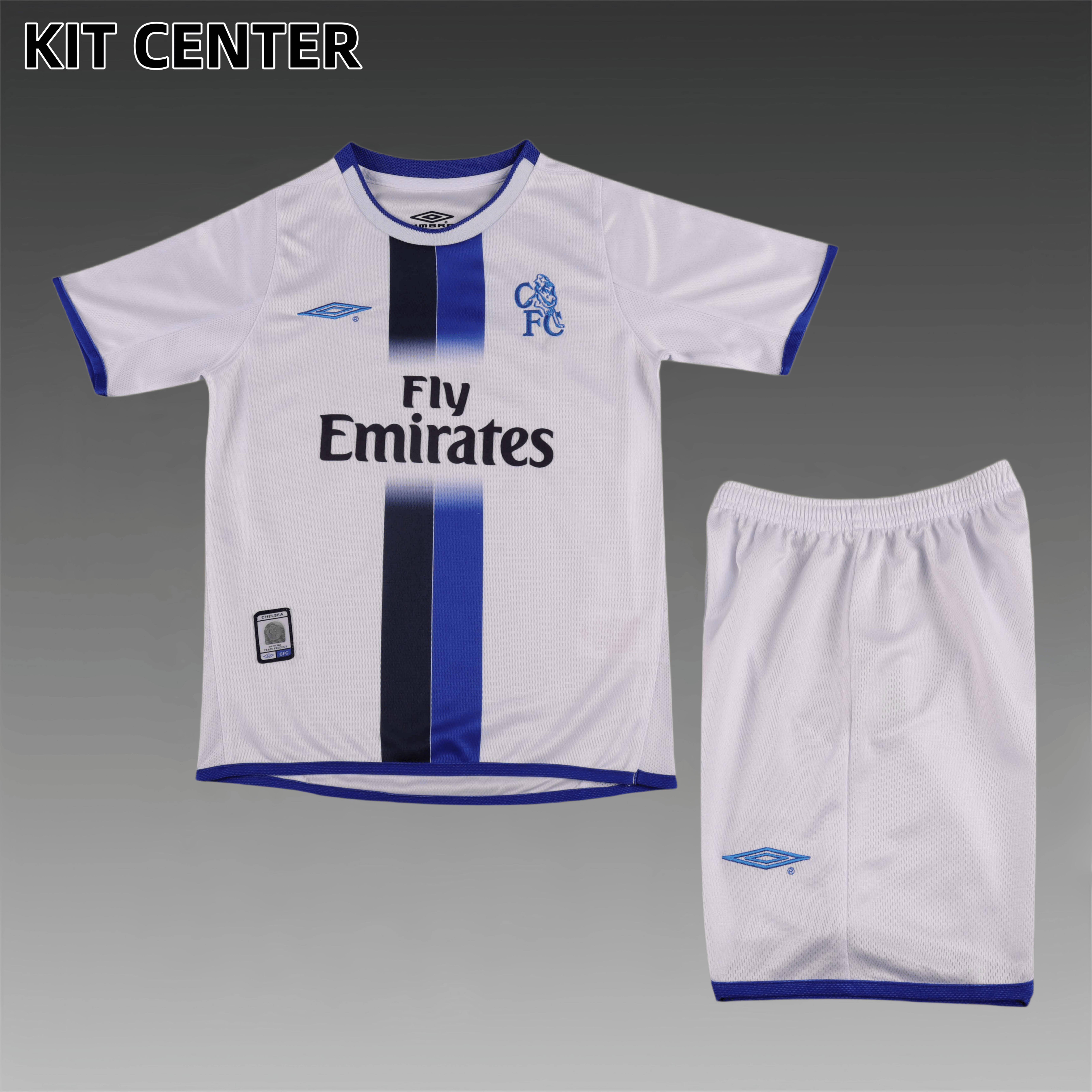 2003/2005 Chelsea Retro Away Football Shirt (Kids Kit)