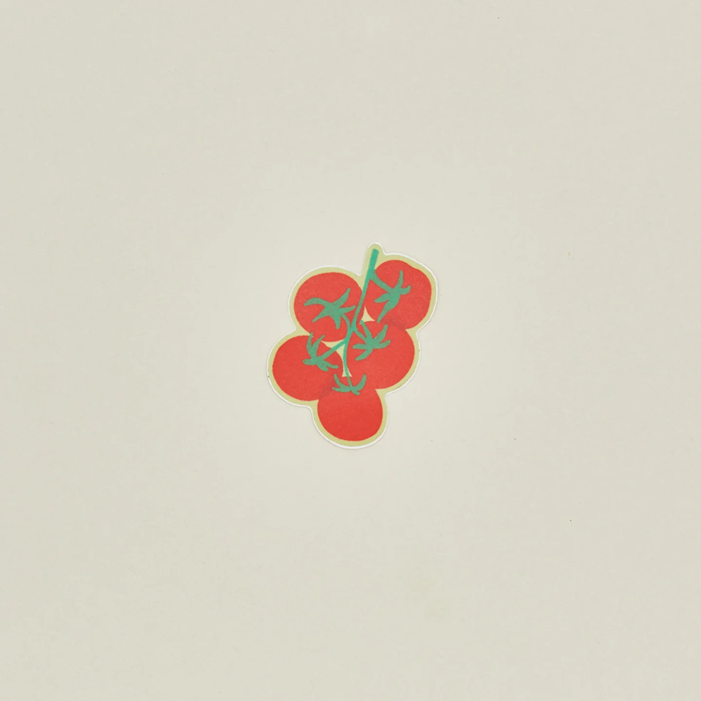 Tomato Vinyl Sticker