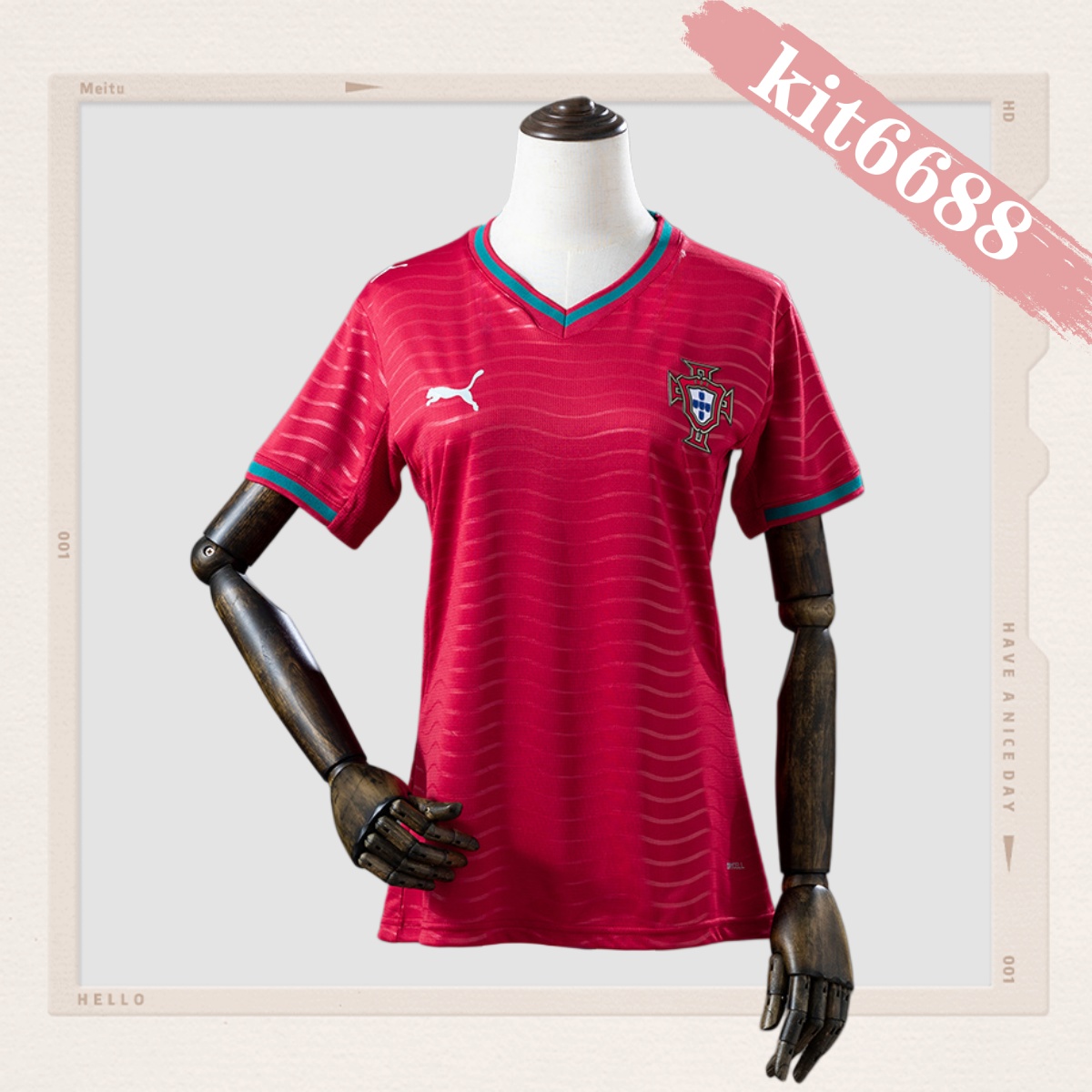 26/27 Portugal home Woman Football Shirt  (Fan Edition)
