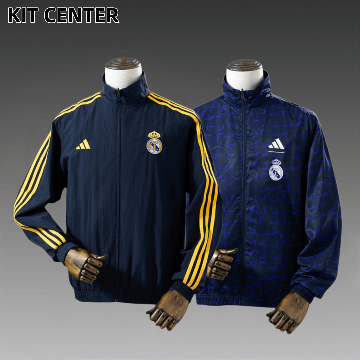 2025/2026 Real Madrid double-sided windbreaker