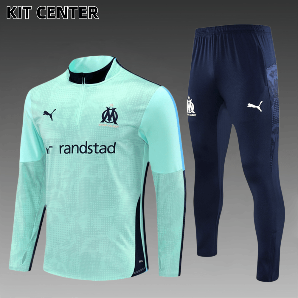 2025/2026 Marseille Kids Half Zip Training Kit (Kids Kit)