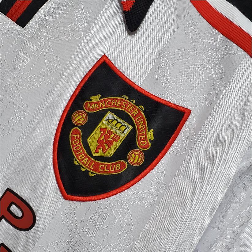 98/99 Manchester United Away retro football jersey