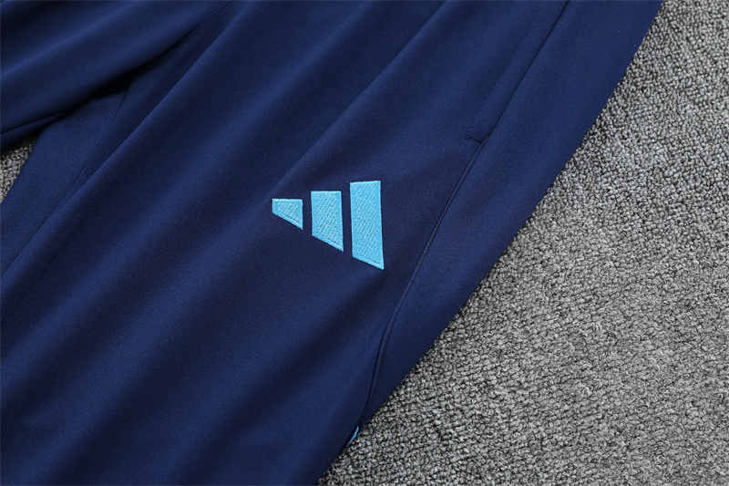 2025/2026 Real Madrid Light Blue Adult Half Zip Training Kit (Adult Kit)