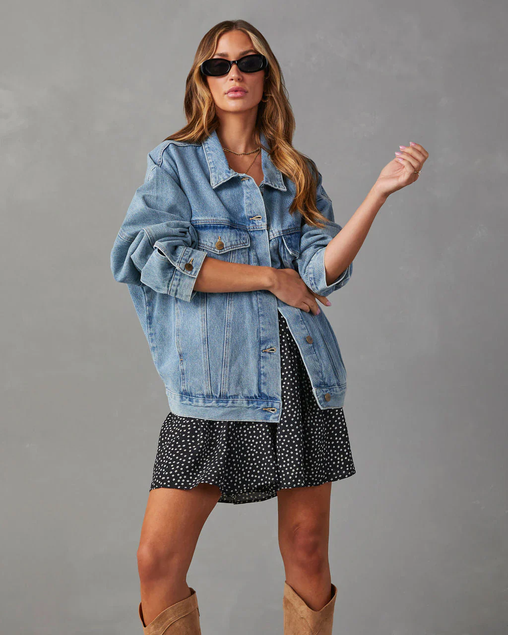 Laredo Oversized Denim Jacket