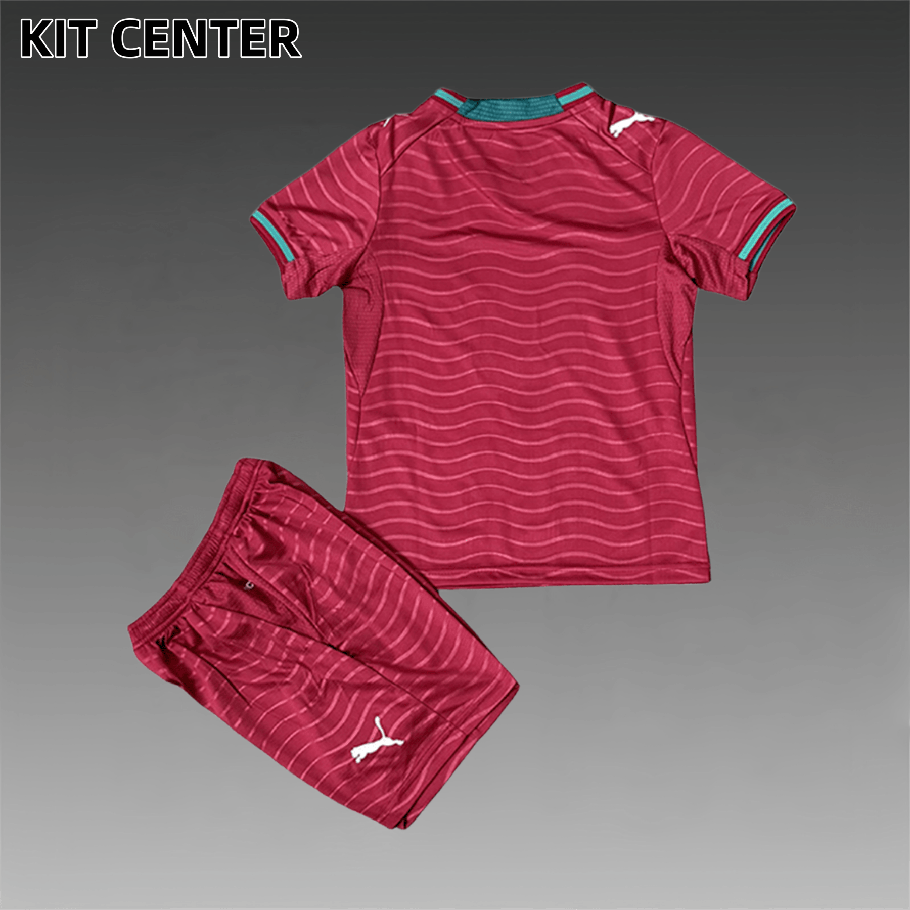 2026 Portugal Home Football Jersey (Kids Kit socks)