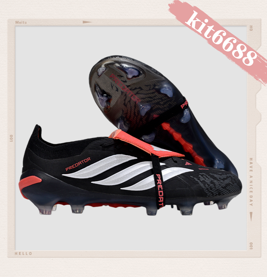 A Predator Elite Tongue FG Full Knit Super A Reverse Tongue Soccer Boots