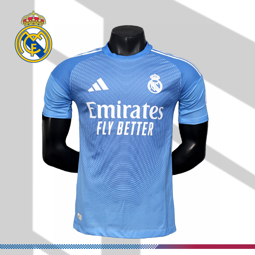 2025/2026 Real Madrid Goalkeeper Football Shirt (Player Edition）