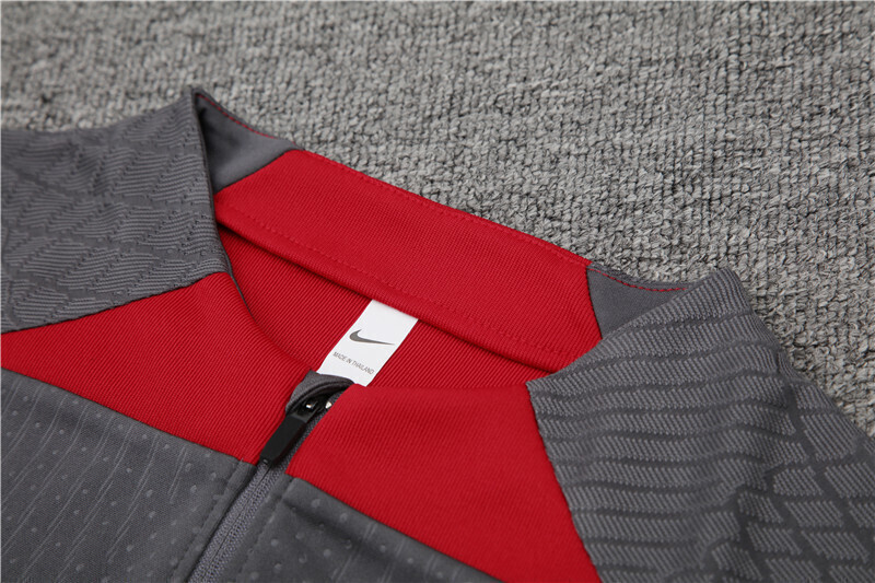 23/24 Liverpool dark gray Half Zip Training Kit (Adult Kids Kit)