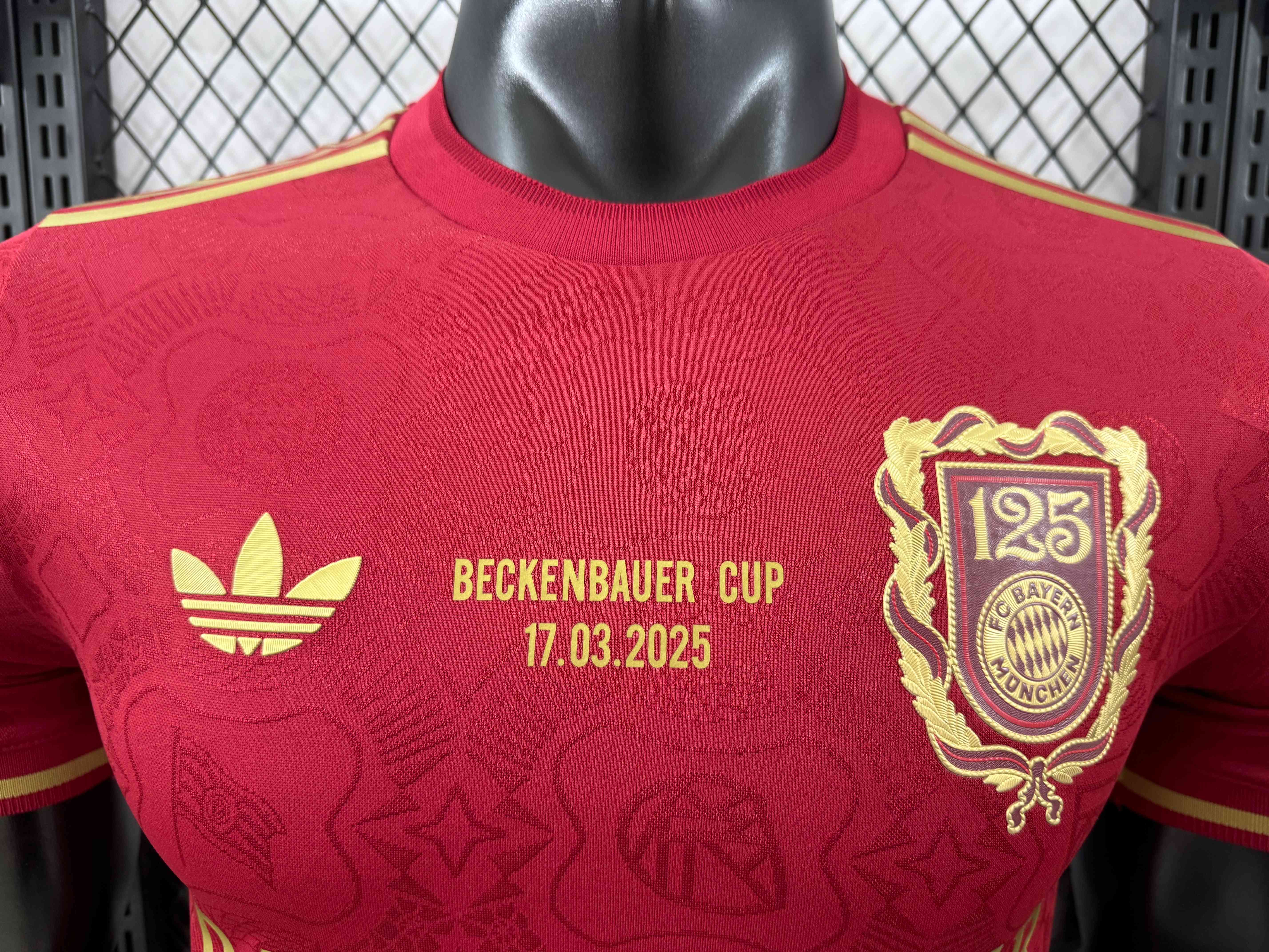 2025/2026 Bayern Munich 125th Beckenbauer Biography Football Jersey (Player Edition)