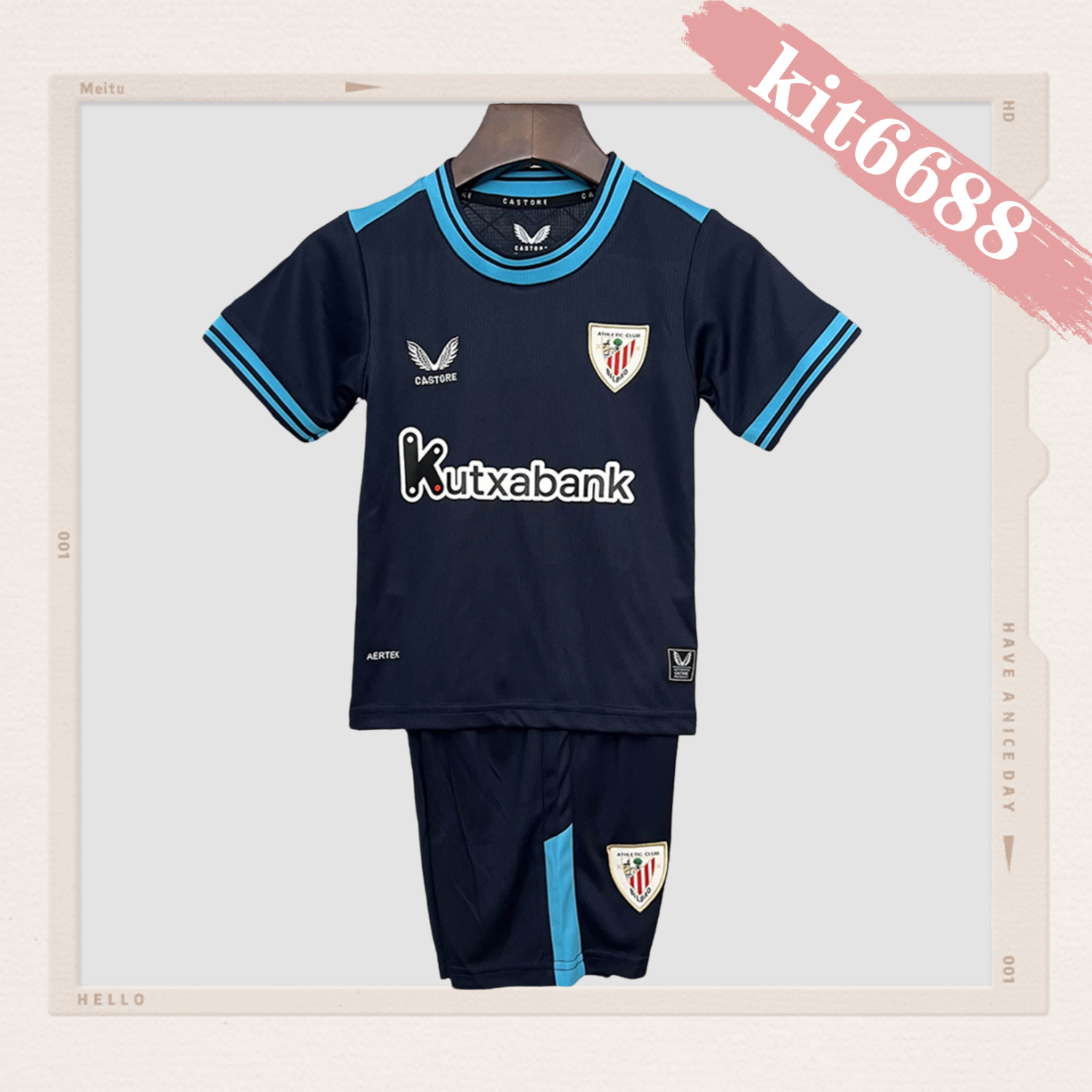 2025/2026 Bilbao Away Football Shirt (Kids Kit socks)