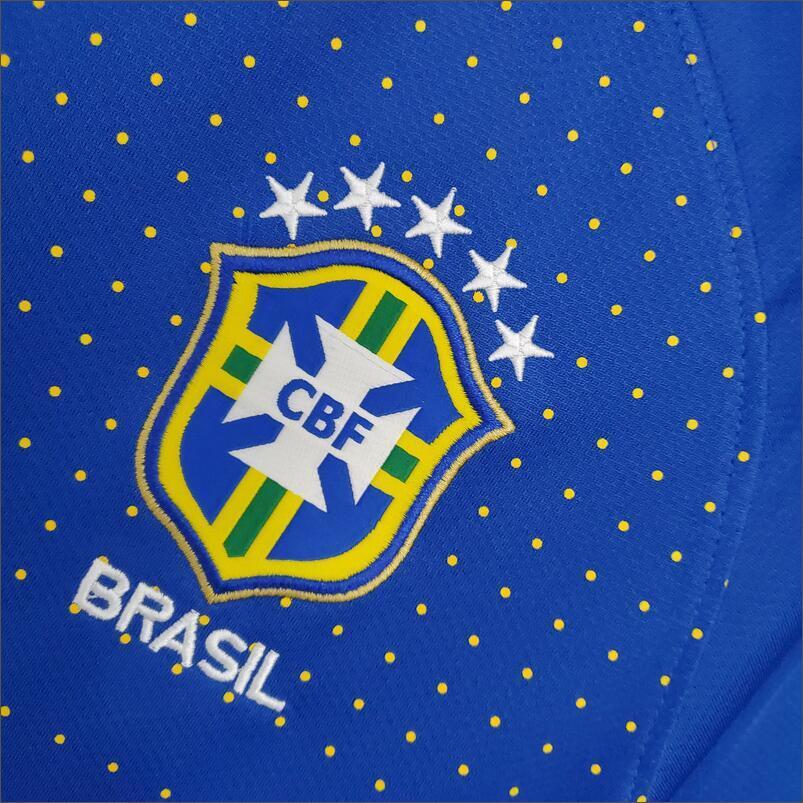 2010 Brazil away Retro Football Shirt