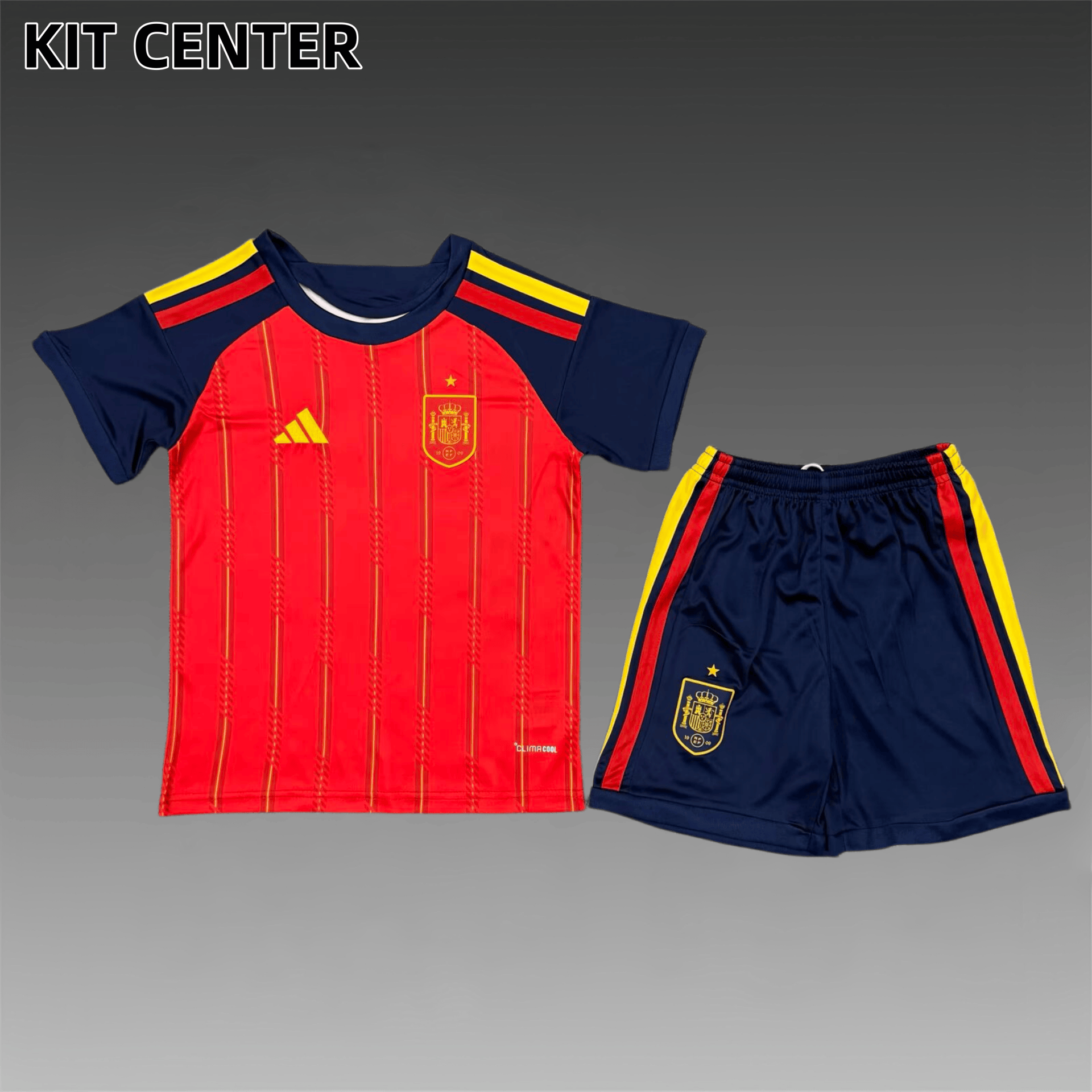 2026 Spain Home Football Shirt (Adult Kids Kit socks)