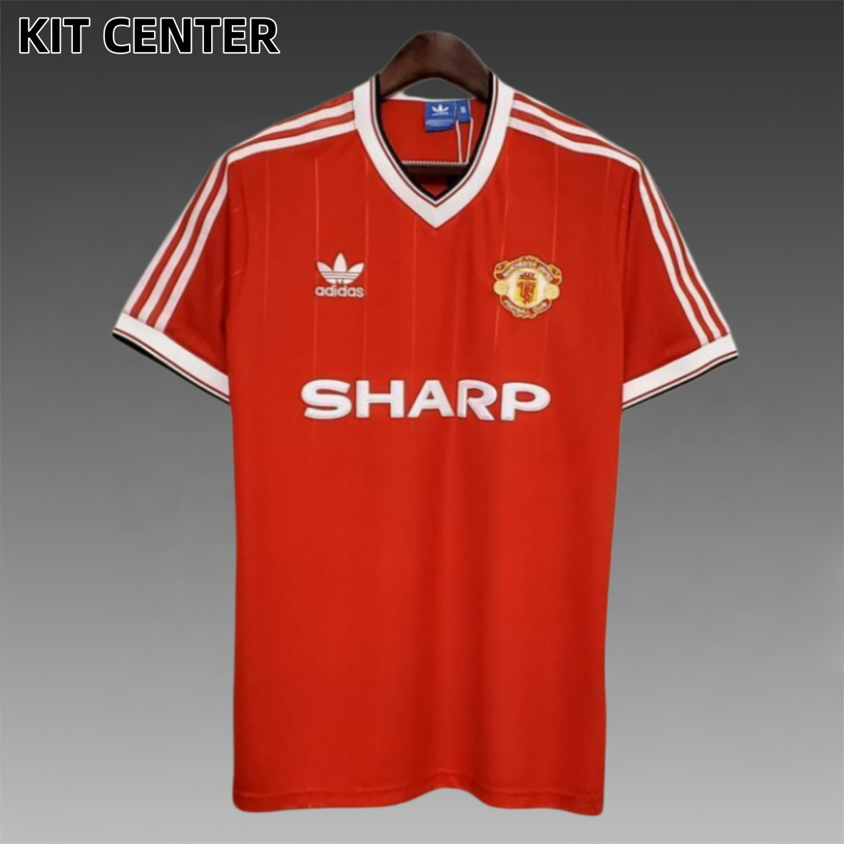 86/88 Manchester United home retro football jersey