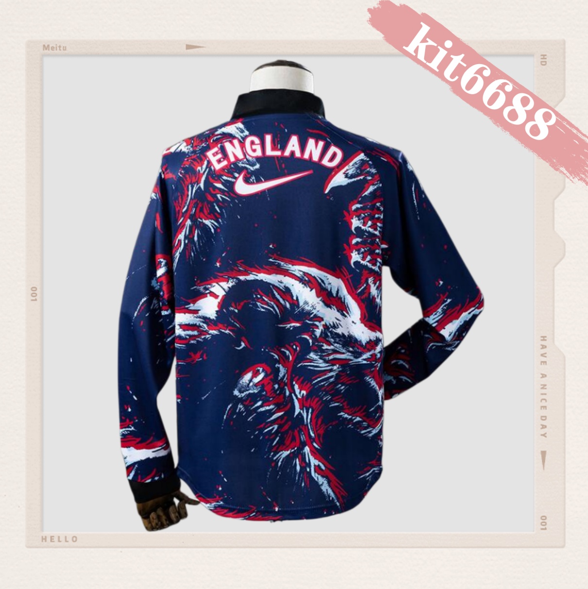 2026 England Goalkeeper Long-Sleeved Jersey