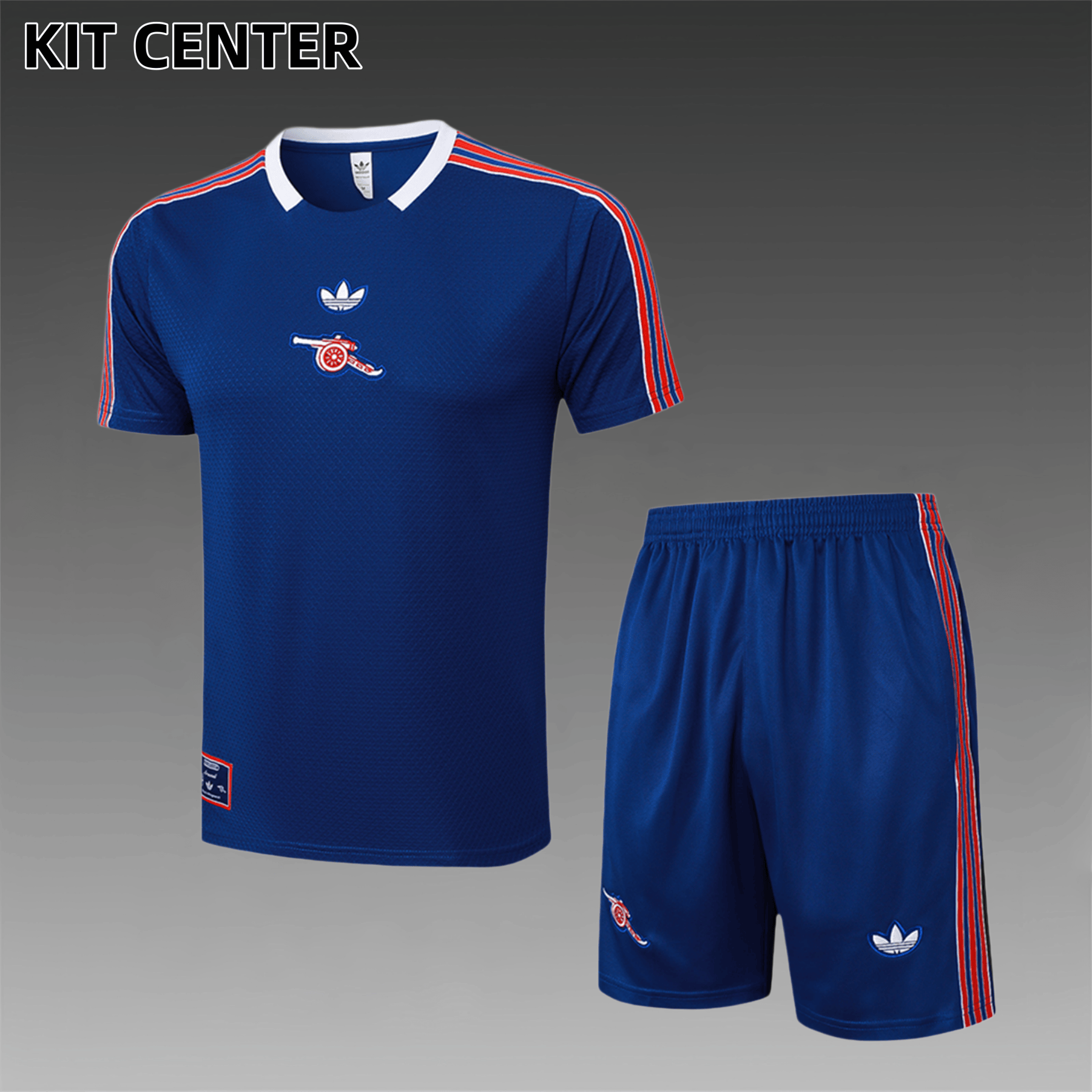2025/2026 Arsenal Dark Blue Adult Short Sleeve Training Wear (Adult Kit)