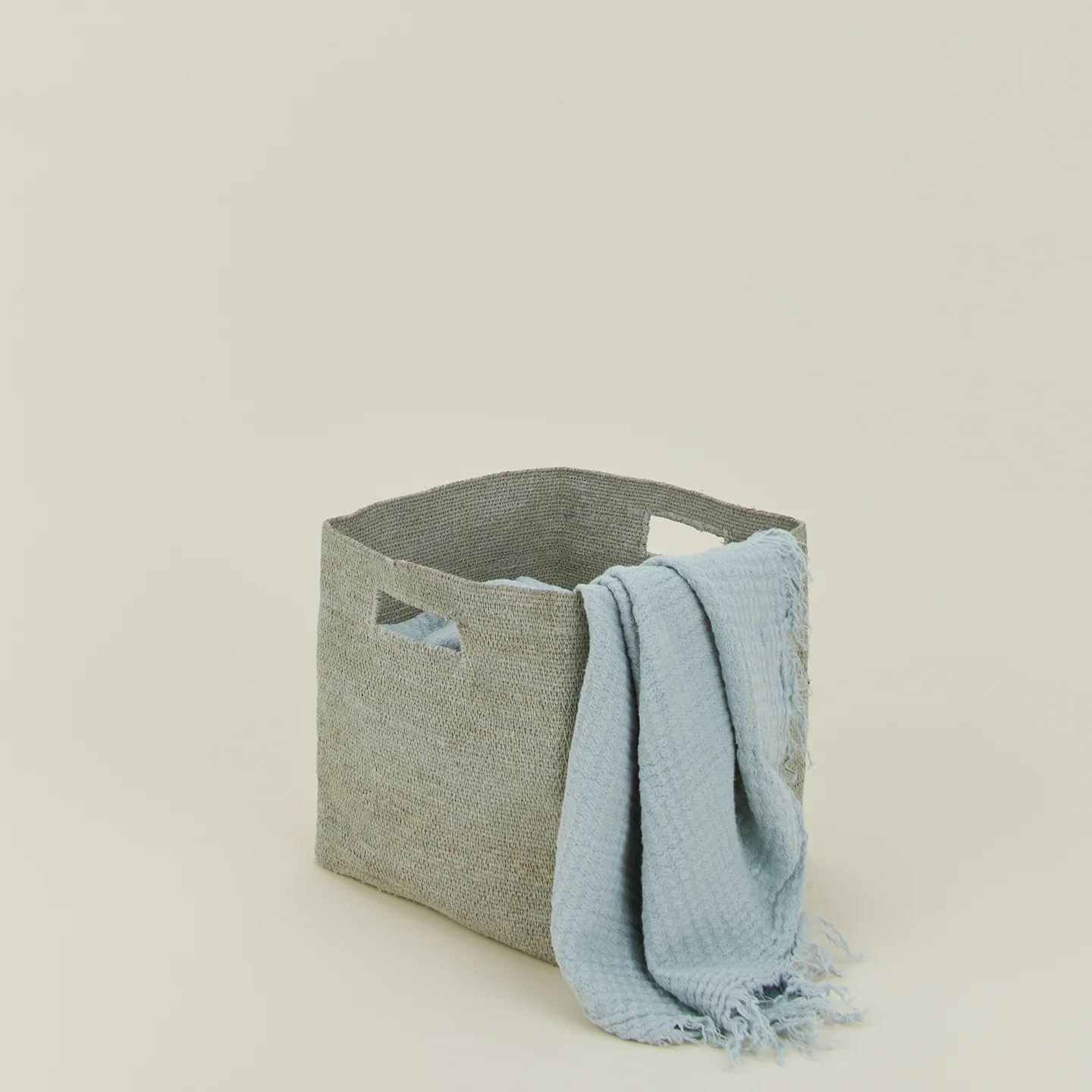 Essential Square Basket - Sky