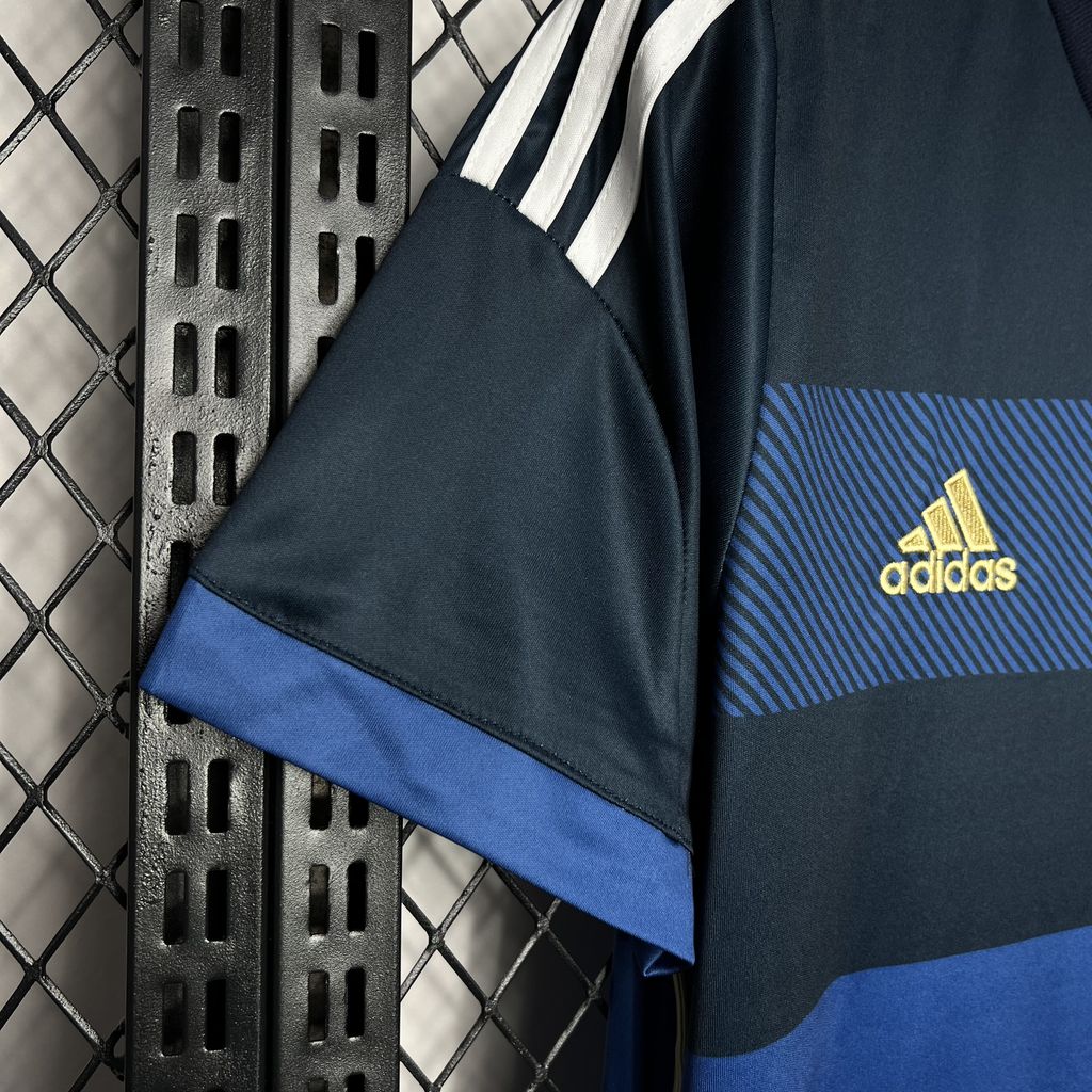 2014 Argentina Away Long Sleeve Retro Jersey