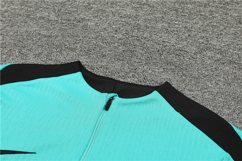 24/25 Liverpool blue Half Zip Training Kit (Adult Kids Kit)