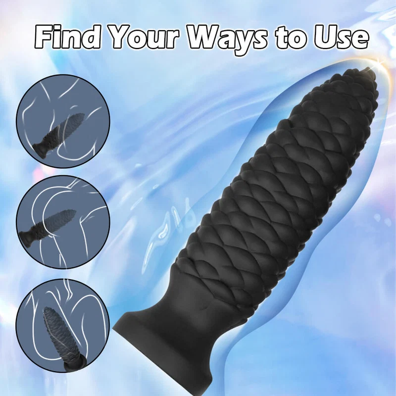 Pinecone Ⅱ - Silicone Huge Butt Plug
