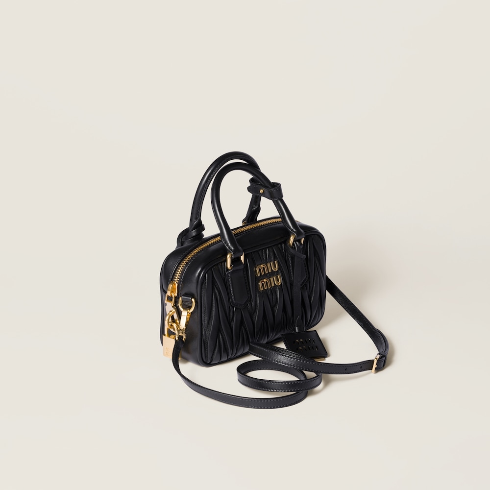 Arcadie Matelassé nappa leather bag