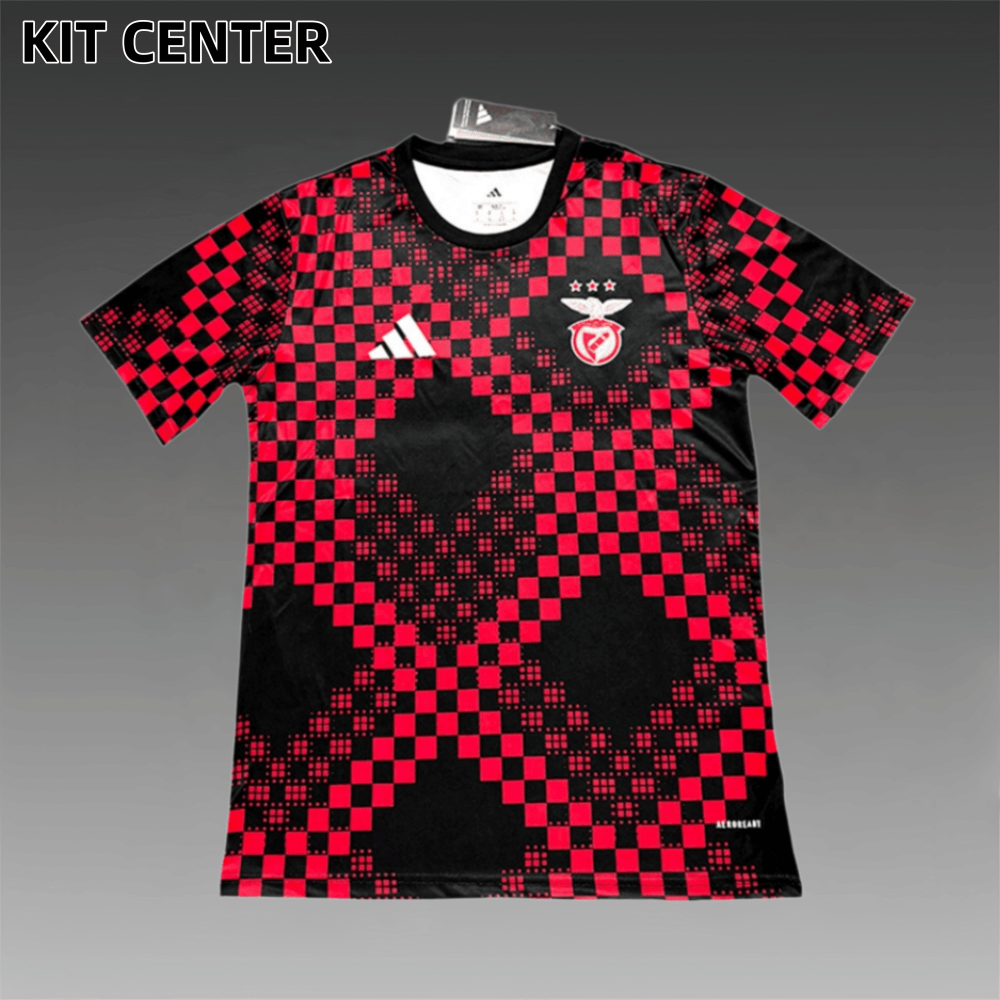 2025/2026 Benfica Football Club Pre-match Training Football Shirt（Fan Edition）
