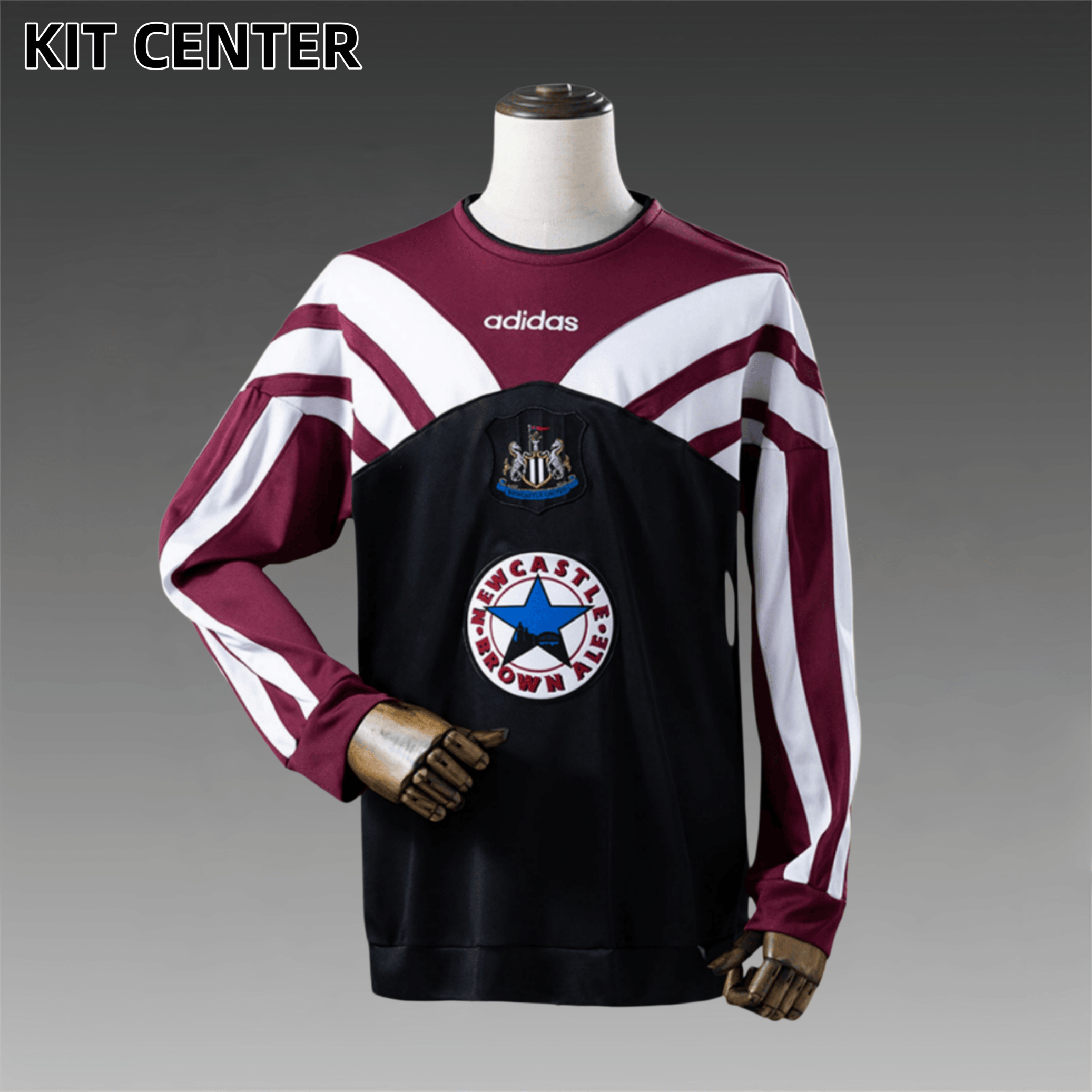 1995/1996 Newcastle United Training Long Sleeve Retro Football Shirt