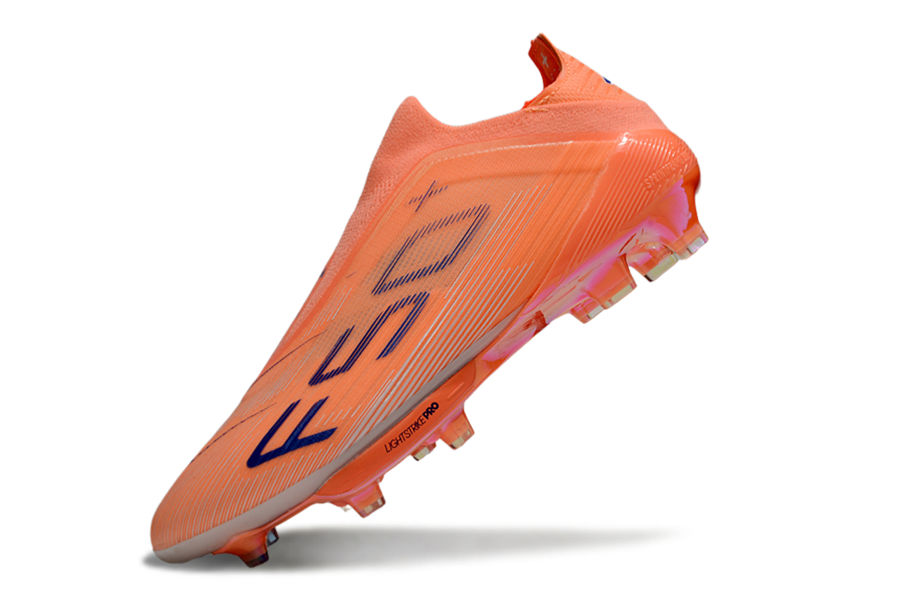 A F50 Low-top Waterproof Football Shoes Without Shoelaces