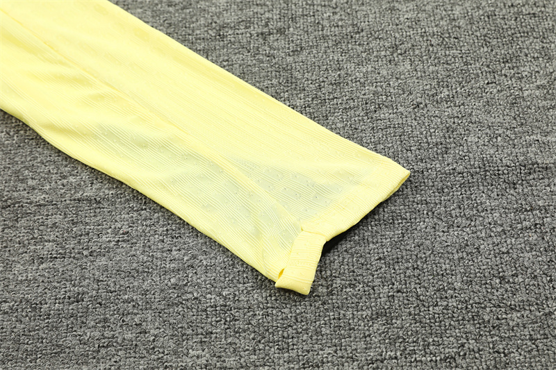 24/25 Liverpool light yellow Half Zip Training Kit (Adult Kids Kit)