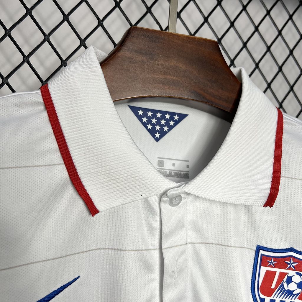 2014 USA Home Retro Football Shirt （Retro）